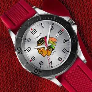 Timex 天美时 NHL联名款 芝加哥黑鹰队 男士时尚手表