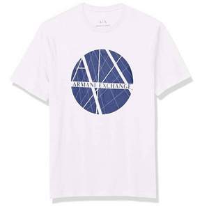 A|X Armani Exchange 阿玛尼副牌 男士经典标志短袖T恤 