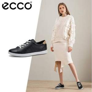 ECCO 爱步 Leisure惬意系列 女士牛皮系带休闲鞋205033