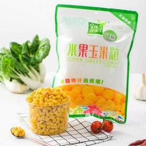 有機認(rèn)證，昊偉農(nóng)莊 非轉(zhuǎn)基因水果玉米粒真空裝 280g*5袋