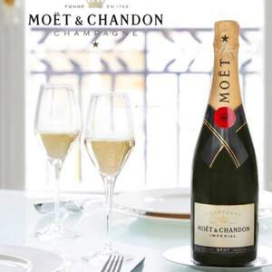 法国原装原瓶进口，Moet&Chandon 酩悦 经典香槟 750ml*2件