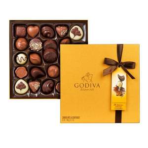 GODIVA 歌帝梵 金装巧克力礼盒 24枚 290g