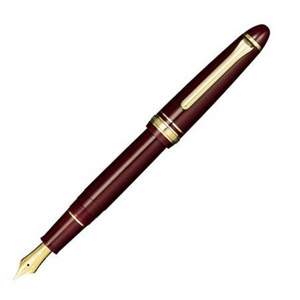 Sailor 写乐 1219 标准鱼雷钢笔 14K 象牙白 红杆金夹 MF+吸墨器