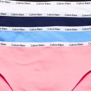 Calvin Klein 卡尔文·克莱恩 女士弹力棉经典三角内裤 5条装 L码