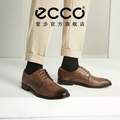 销量第一，ECCO 爱步 Melbourne 墨本系列 男士真皮正装鞋 621634