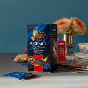 RICHARD 瑞查得 进口英式早餐红茶 50g*2盒