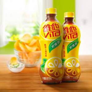 临期特价，ViTa 维他奶 维他冰爽柠檬茶500mL*15瓶