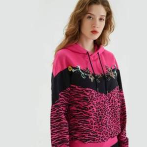 Juicy Couture 橘滋 2021春夏款 女士时尚撞色套头衫卫衣