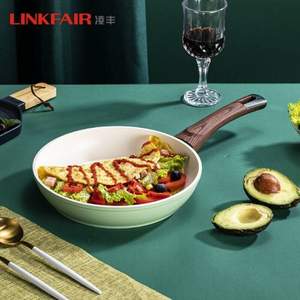 LINKFAIR 凌丰 LFDJG-YC24D 不粘平底煎锅24cm  