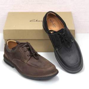 Clarks 其乐 Rendell Walk 男士牛津布皮鞋