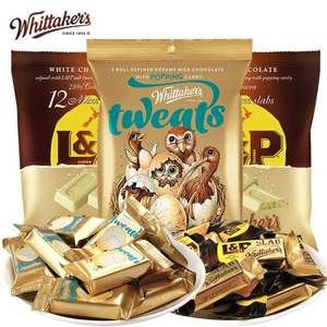 新西兰进口，Whittaker's 惠特克 跳跳糖牛奶巧克力 180g