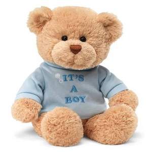 GUND It's A Boy 泰迪熊毛绒玩具 30cm