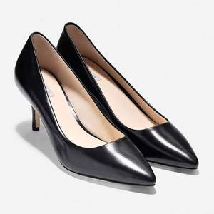 US5码，Cole Haan 歌涵 Vesta Pump 女士真皮细跟单鞋