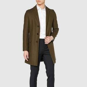36碼，HUGO Hugo Boss 雨果·博斯 Migor2041 男士修身羊毛混紡外套50438378