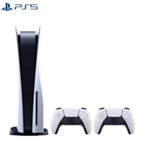 19日10点，SONY 索尼 PlayStation PS5  国行游戏机 双手柄套装