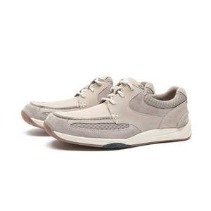 白菜！Clarks 其樂 Langton Lane  2021新款男士系帶牛皮休閑鞋 多色多碼