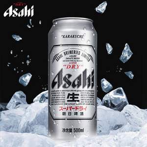 Asahi 朝日 超爽啤酒 500ml*18罐+凑单品