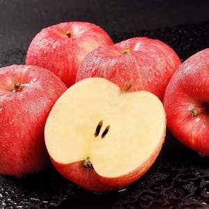 百果园 陕西洛川红富士苹果（单果75-80mm）3斤