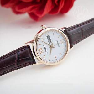 Citizen 西铁城 Citizen Collection系列 EW3252-07A 女士光动能腕表