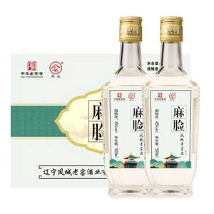 中华老字号，凤城老窖 新麻脸 45度酱香型白酒 500ml