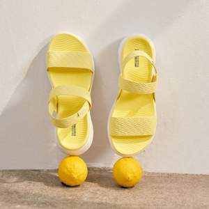 <span>白菜！</span>Skechers 斯凯奇 ON-THE-GO系列 2021夏季新款一字带减震凉鞋140026 4色