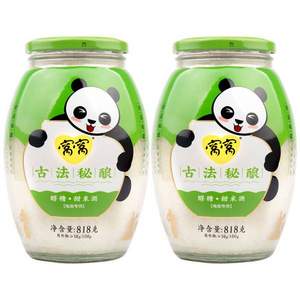 窩窩 醪糟糯米酒 818g*2瓶