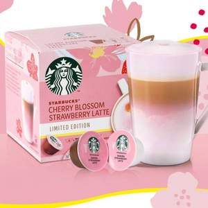 Starbucks 星巴克 限定发售 多趣酷思·樱花草莓拿铁胶囊咖啡 12粒装*2盒