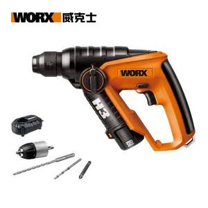 WORX 威克士 WX382.8 充电式冲击钻 2.0AH升级单电版