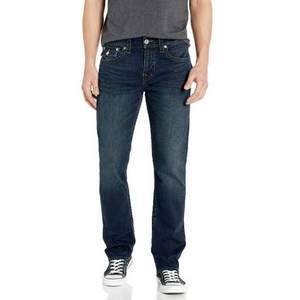 True Religion 真实信仰 Ricky 男士直筒牛仔裤 MAXC002CR0