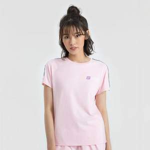 Skechers 斯凱奇 女士針織短袖T恤L220W015