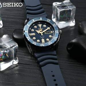 Plus会员，Seiko 精工 SRP605K2 蓝鬼潜水自动机械腕表