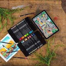 Crayola 绘儿乐 Signature系列 Blend&Shade 50色专业彩色铅笔礼盒装 