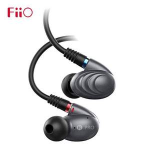 FiiO 飞傲 F9 PRO 绕耳式三单元金属涟漪圈铁耳机*2件