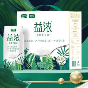 君乐宝 开啡尔 益浓 巴氏杀菌处理风味发酵乳 200g*6盒