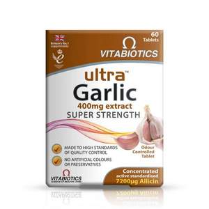 VITABIOTICS 薇塔贝尔 Ultra Garlic 大蒜素肠溶片60片