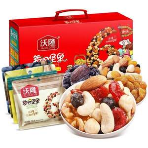 Plus會員，沃隆 每日堅果大禮包禮盒 750g