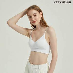 新品！KEEXUENNL 珂宣尼 U型美背无痕吊带背心无钢圈文胸 2色