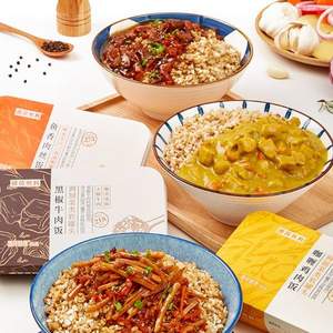 Easy Fun 薄荷健康 輕食魔芋粗糧方便米飯 多口味 6盒1240g 贈雞肉丸24g*6袋