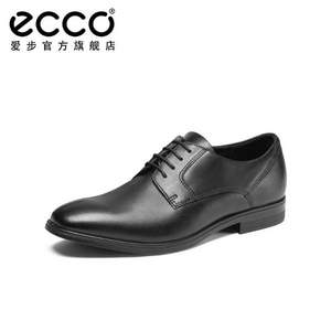 ECCO 爱步 Queenstown昆士敦 男士真皮牛津鞋858924