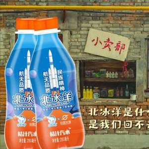 北冰洋 桔汁汽水 280mL*12瓶