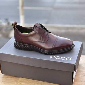 ECCO 愛步 ST.1 Lite 適動輕巧系列 男士系帶商務(wù)皮鞋 837394