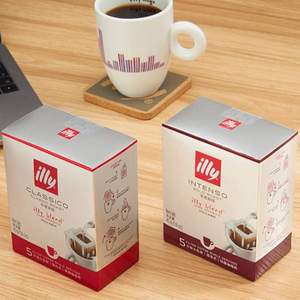 ILLY 意利 深度/中度烘焙 咖啡粉挂耳包*5袋