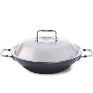 Fissler 菲仕乐 Adamant涂层 双耳平底炒锅31cm 带金属盖