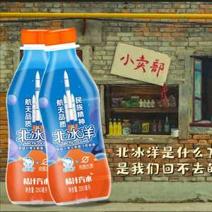 北冰洋 桔汁汽水280mL*12瓶