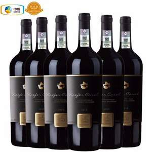 中粮澳洲直采，凯富 卡洛尔系列 黑金赤霞珠干红葡萄酒750ML*6瓶整箱