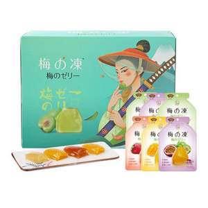 溜溜梅 梅の凍果凍布丁 蒟蒻梅凍 國風盒裝 120g*6袋