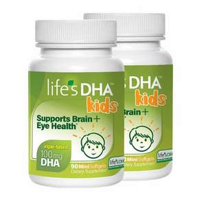 DSM 帝斯曼 Life's DHA 儿童全素食DHA膳食迷你型胶囊90粒*2瓶