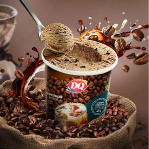 DQ 冷萃咖啡口味冰淇淋 90g（含巧克力碎）*6件