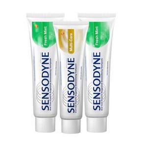 sensodyne 舒适达 抗敏感牙膏薄荷多效护理套装 340g/3支+赠50g