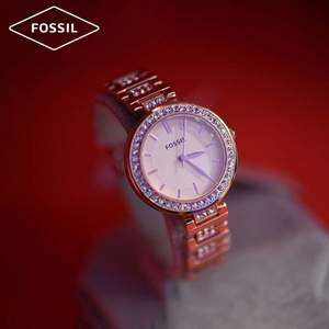 Fossil 化石  满天星系列女士石英手表  BQ3181 